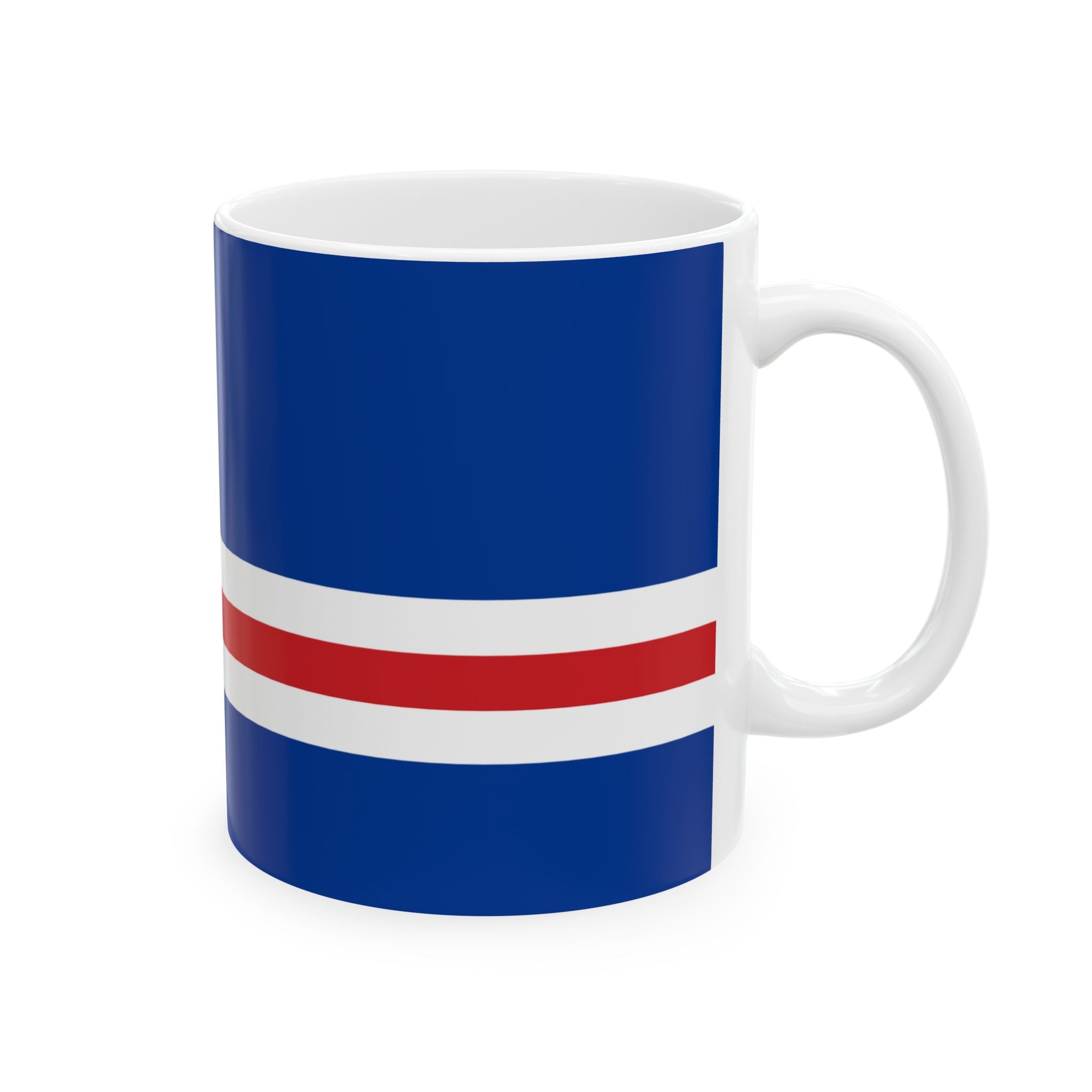 Cape Verde Flag Mug | Patriotic Coffee Cup | Gift for Expats, Cape Verde Heritage & Travelers