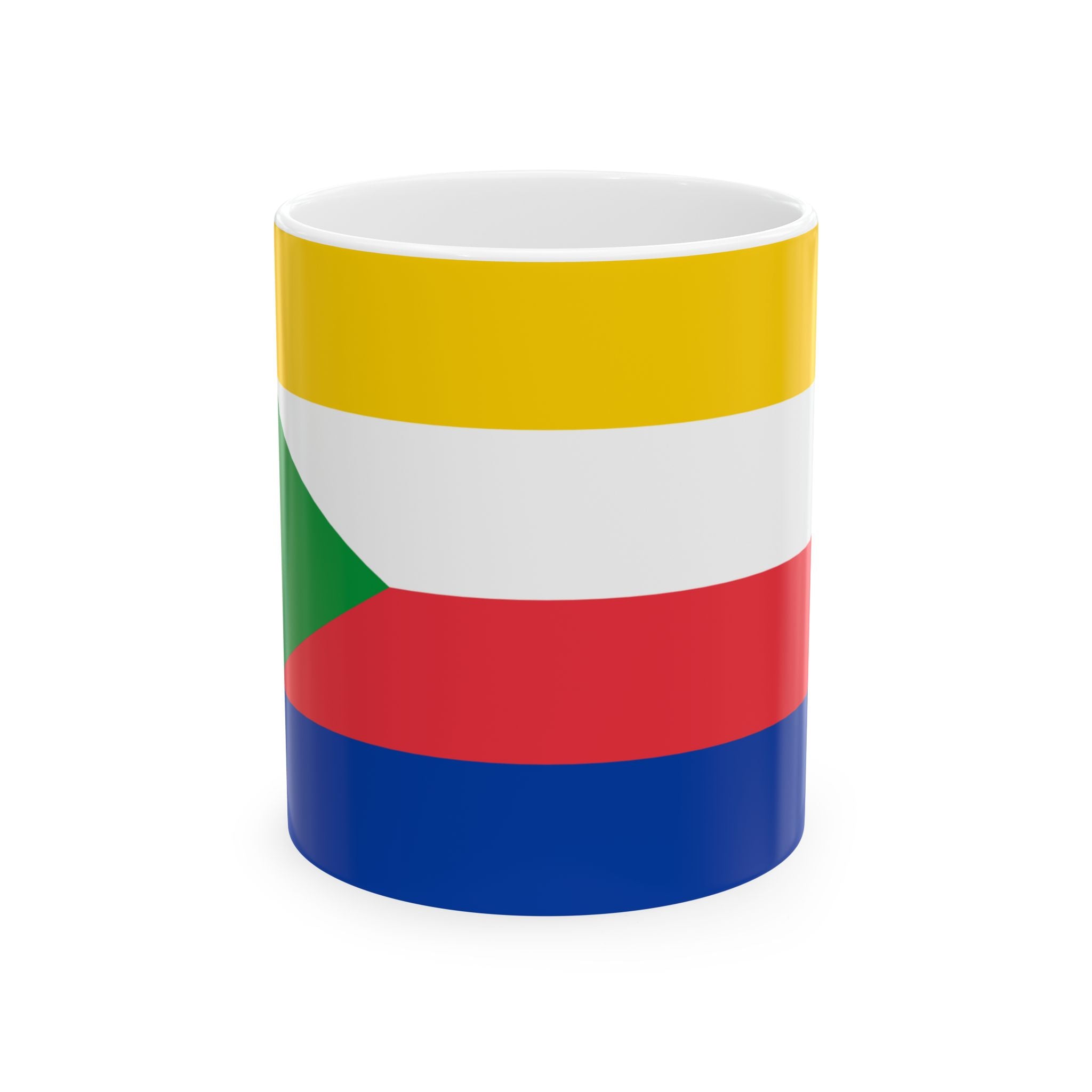 Comoros Flag Mug | Patriotic Coffee Cup | Gift for Expats, Comoros Heritage & Travelers