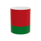 Belarus Flag Mug | Patriotic Coffee Cup | Gift for Expats, Belarus Heritage & Travelers