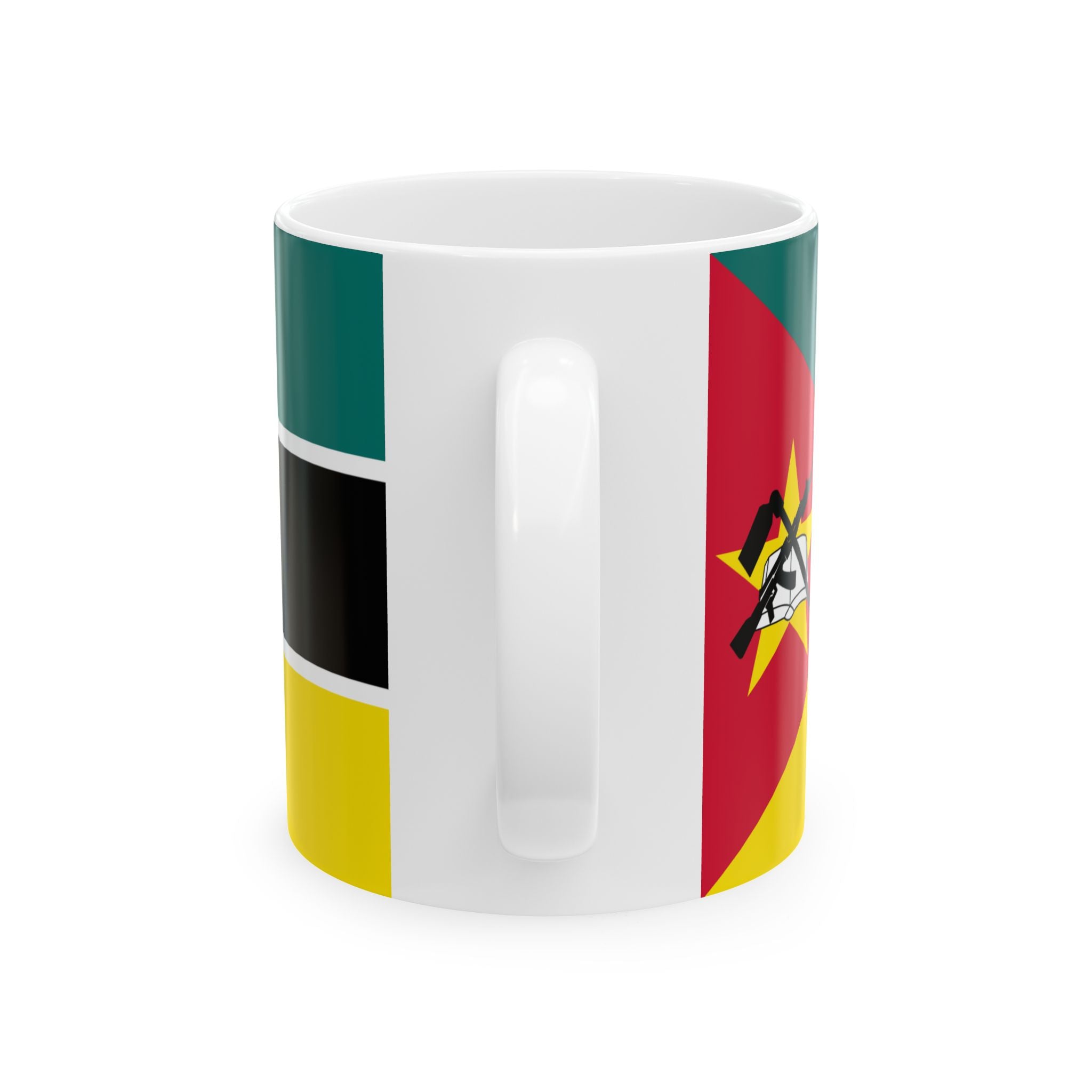 Mozambique Flag Mug | Patriotic Coffee Cup | Gift for Expats, Mozambique Heritage & Travelers