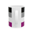 Asexual Pride Mug | Ace Flag Coffee Cup | LGBTQ+ Pride Gift | Queer Community Mug