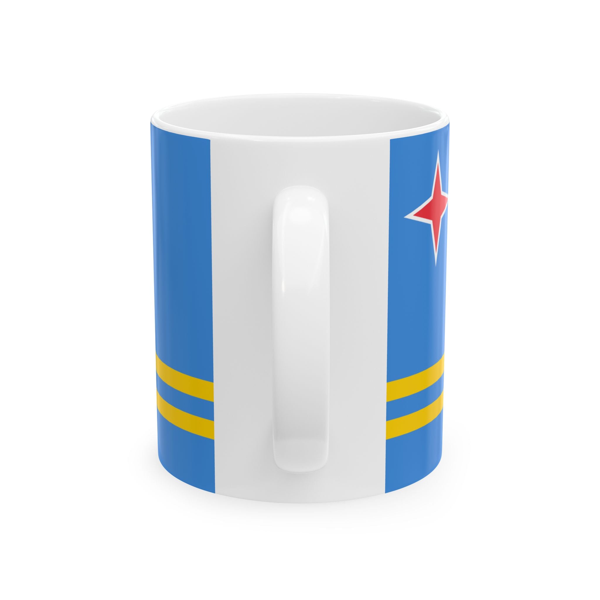 Aruba Flag Mug | Patriotic Coffee Cup | Gift for Expats, Aruba Heritage & Travelers