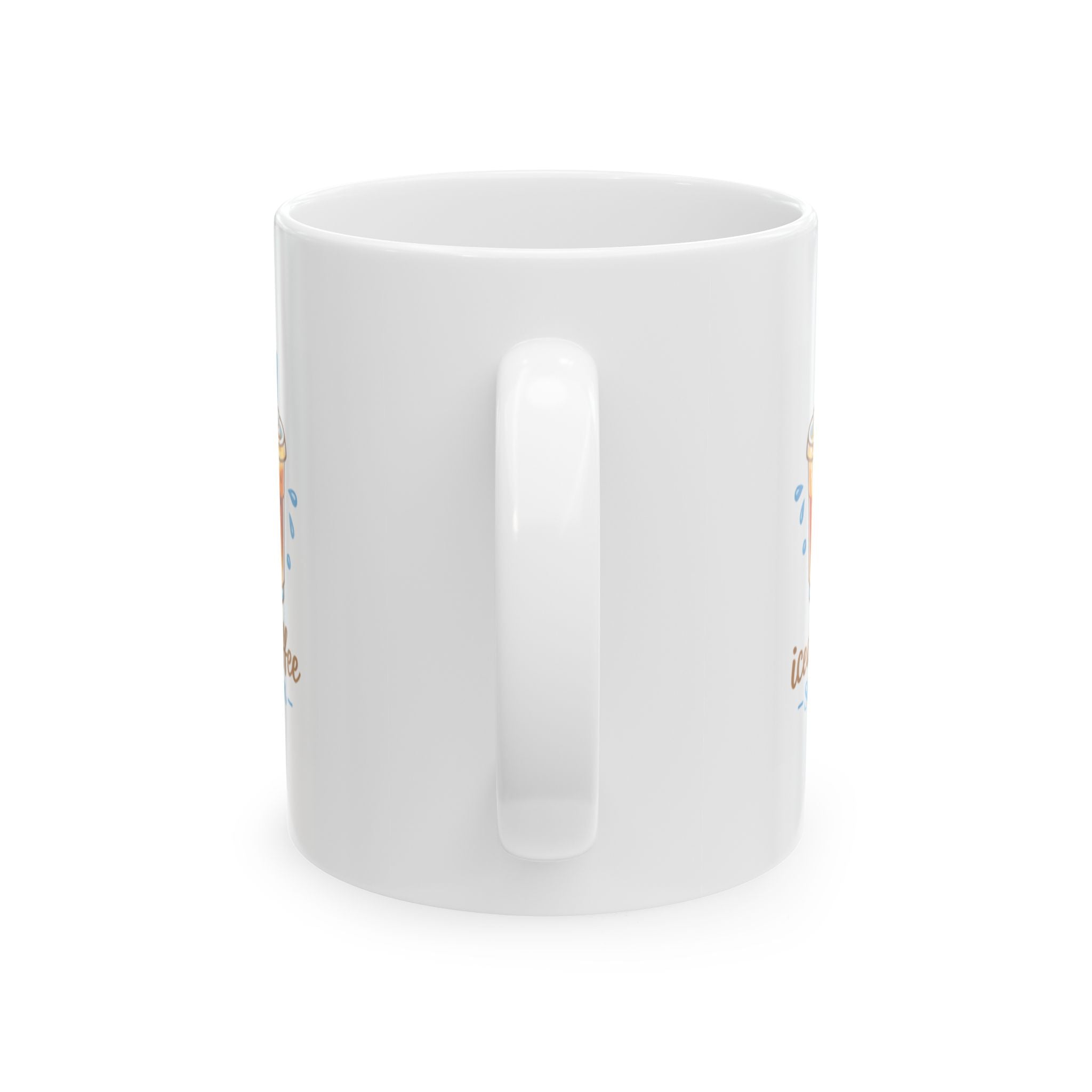 iced coffee season Summer Mug | Cute Coffee Mug | Beach Coffee Cup | Iced Coffee Mug | Summer Gift | Ceramic Mug