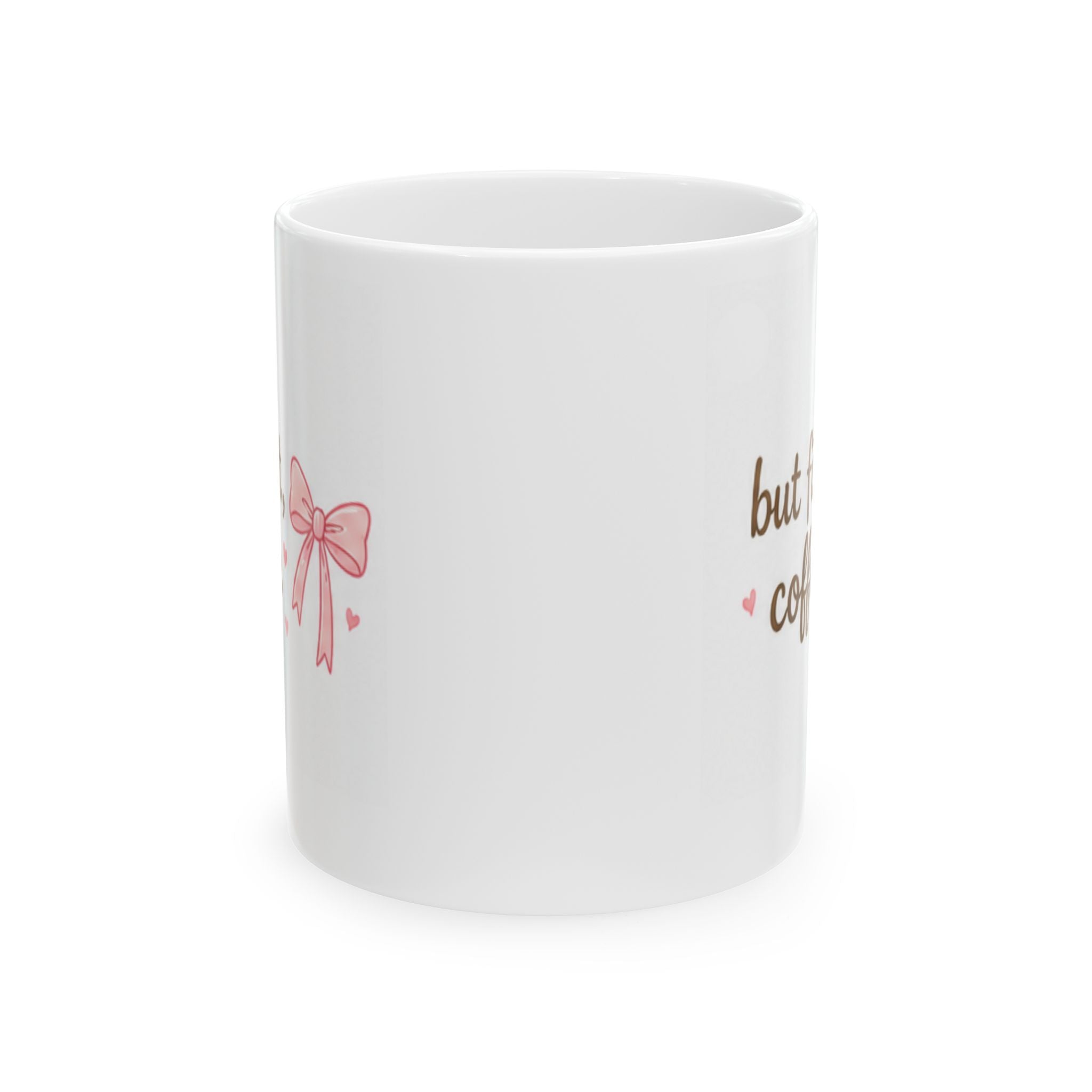 but first coffee Mug | Cute Girly Coffee Mug | Pink Aesthetic Coffee Cup | Coffee Lover Gift | Feminine Ceramic Mug