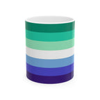 Trans-Inclusive Gay Mens Pride Mug | Trans-Inclusive Gay Men's Flag Coffee Cup | LGBTQ+ Pride Gift | Trans-Inclusive Gay Men's Community Mug