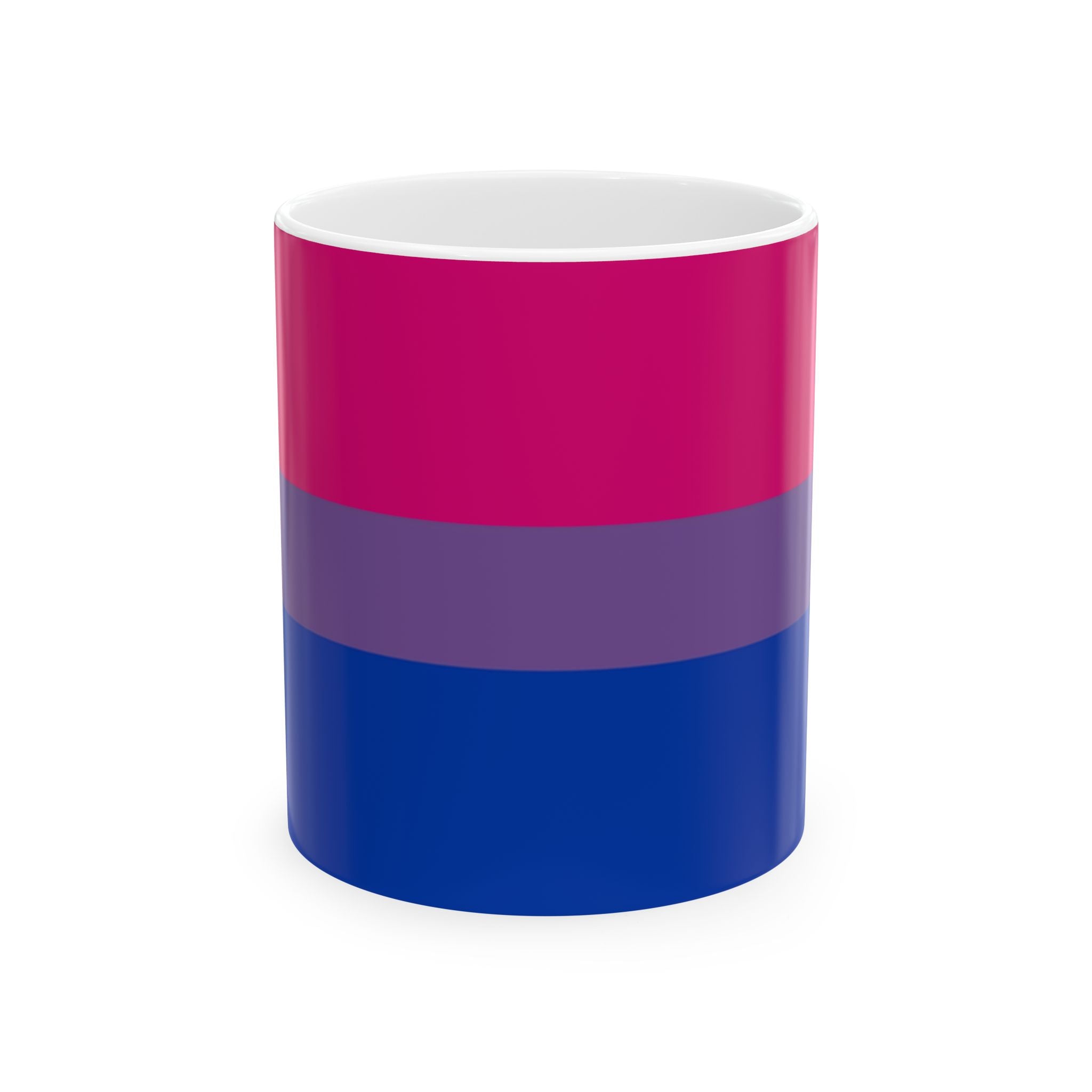 Bisexual Pride Mug | Bisexual Flag Coffee Cup | LGBTQ+ Pride Gift | Queer Community Mug
