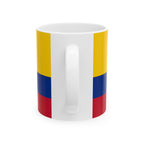 Colombia Flag Mug | Patriotic Coffee Cup | Gift for Expats, Colombia Heritage & Travelers