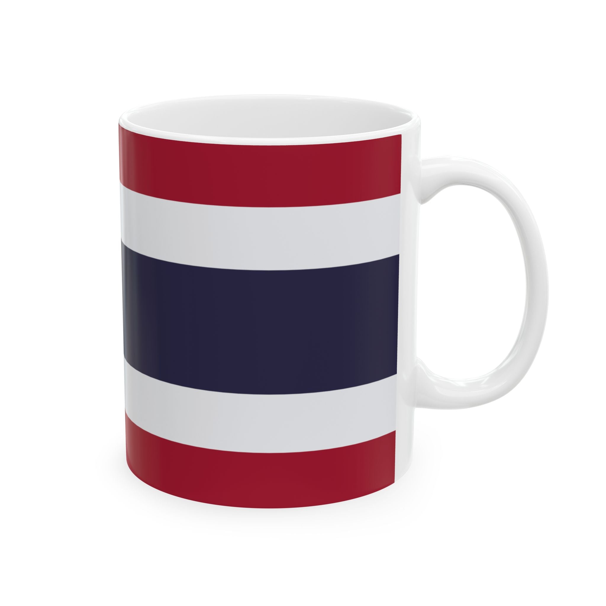 Thailand Flag Mug | Patriotic Coffee Cup | Gift for Expats, Thailand Heritage & Travelers