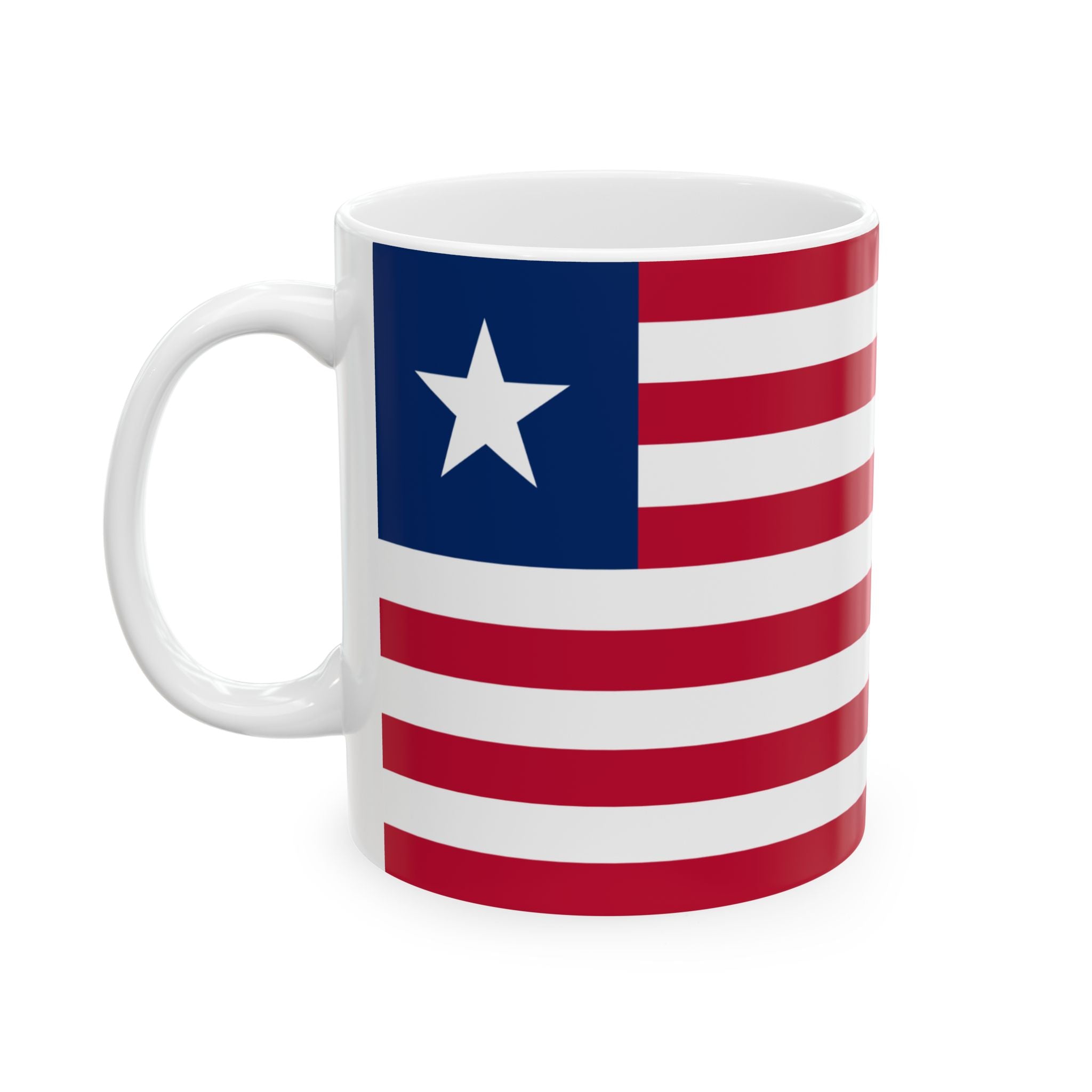 Liberia Flag Mug | Patriotic Coffee Cup | Gift for Expats, Liberia Heritage & Travelers
