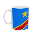 DR Congo Flag Mug | Patriotic Coffee Cup | Gift for Expats, DR Congo Heritage & Travelers