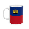 Liechtenstein Flag Mug | Patriotic Coffee Cup | Gift for Expats, Liechtenstein Heritage & Travelers