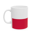 Poland Flag Mug | Patriotic Coffee Cup | Gift for Expats, Poland Heritage & Travelers