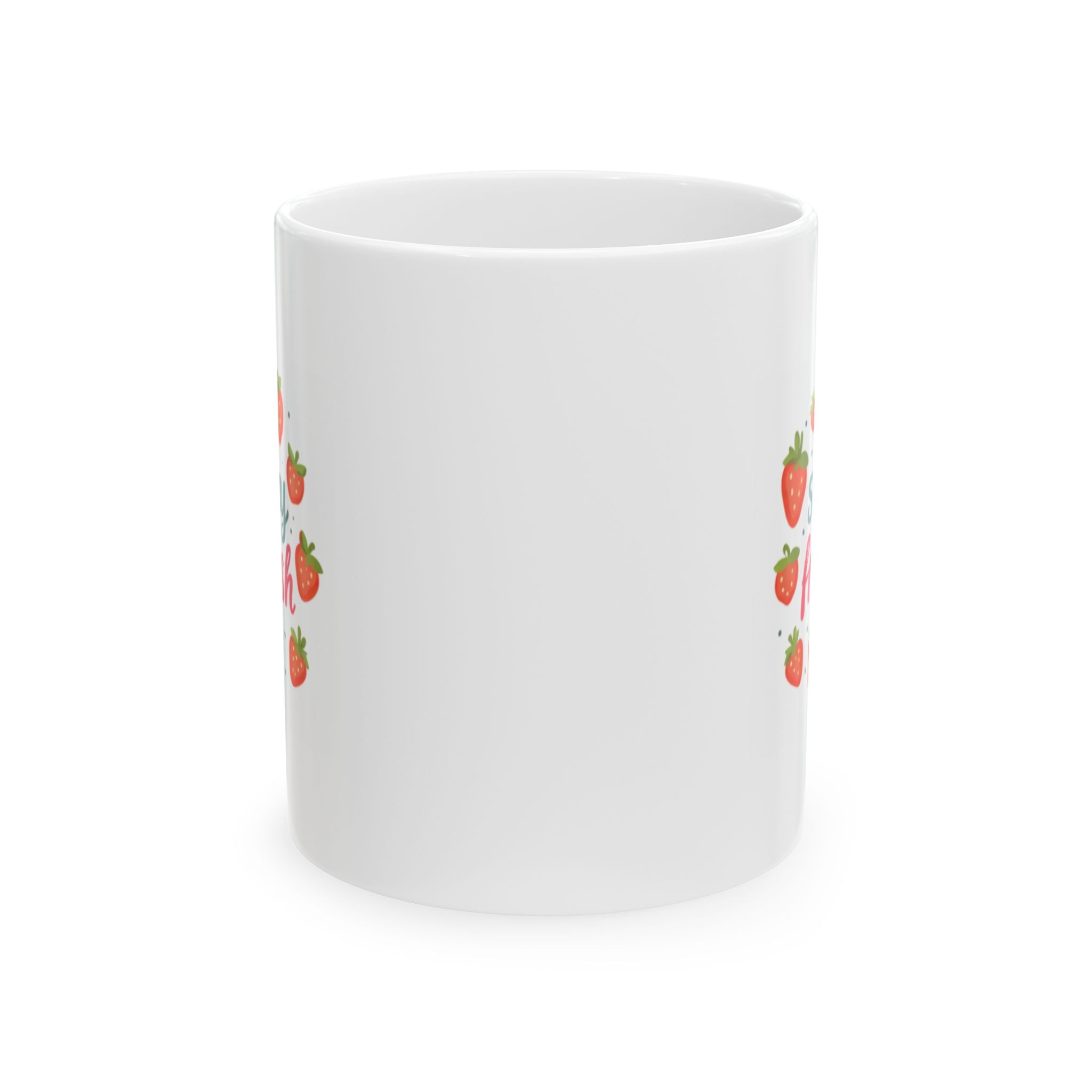 stay fresh Summer Mug | Cute Coffee Mug | Beach Coffee Cup | Iced Coffee Mug | Summer Gift | Ceramic Mug