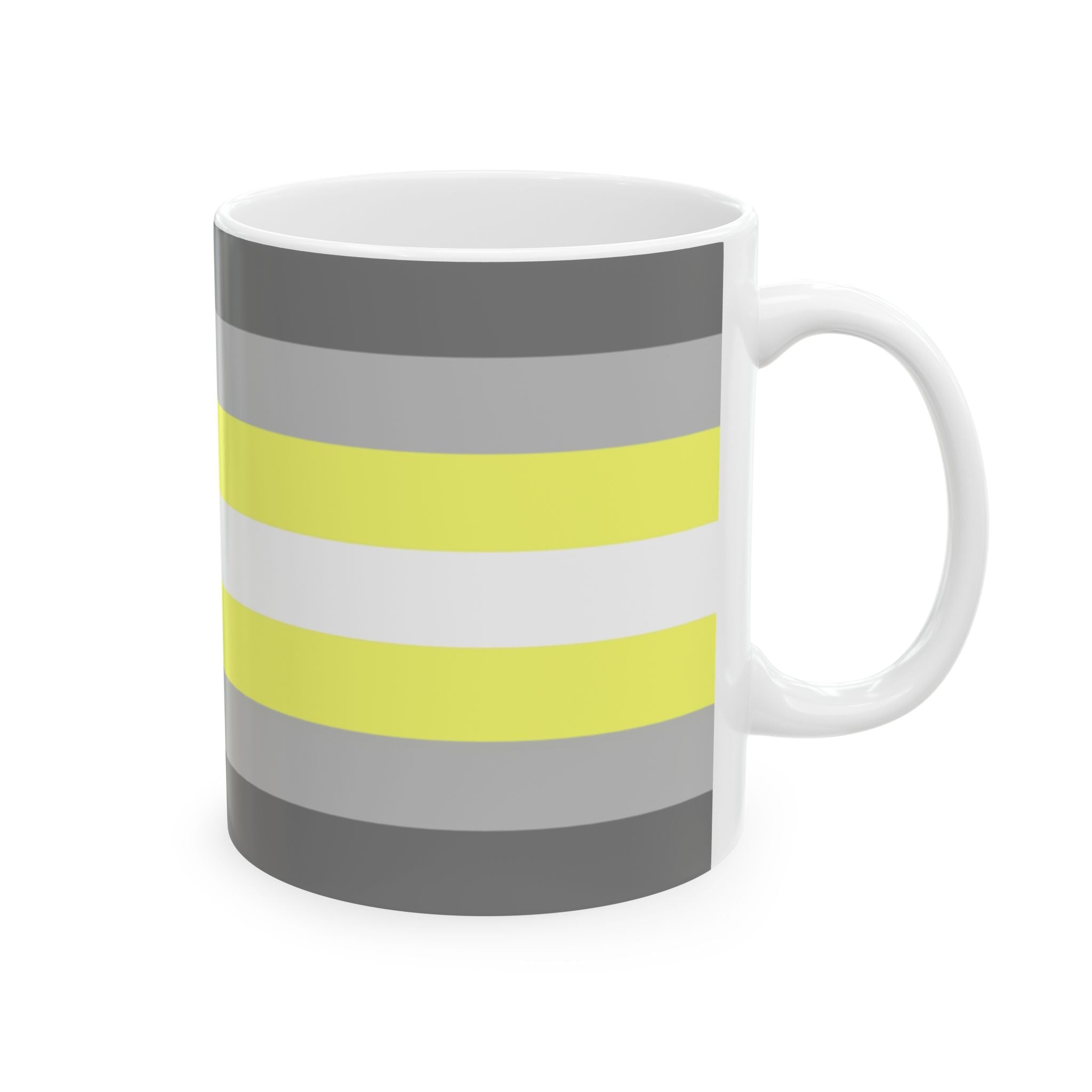 Demigender Pride Mug | Demigender Flag Coffee Cup | LGBTQ+ Pride Gift | Queer Community Mug