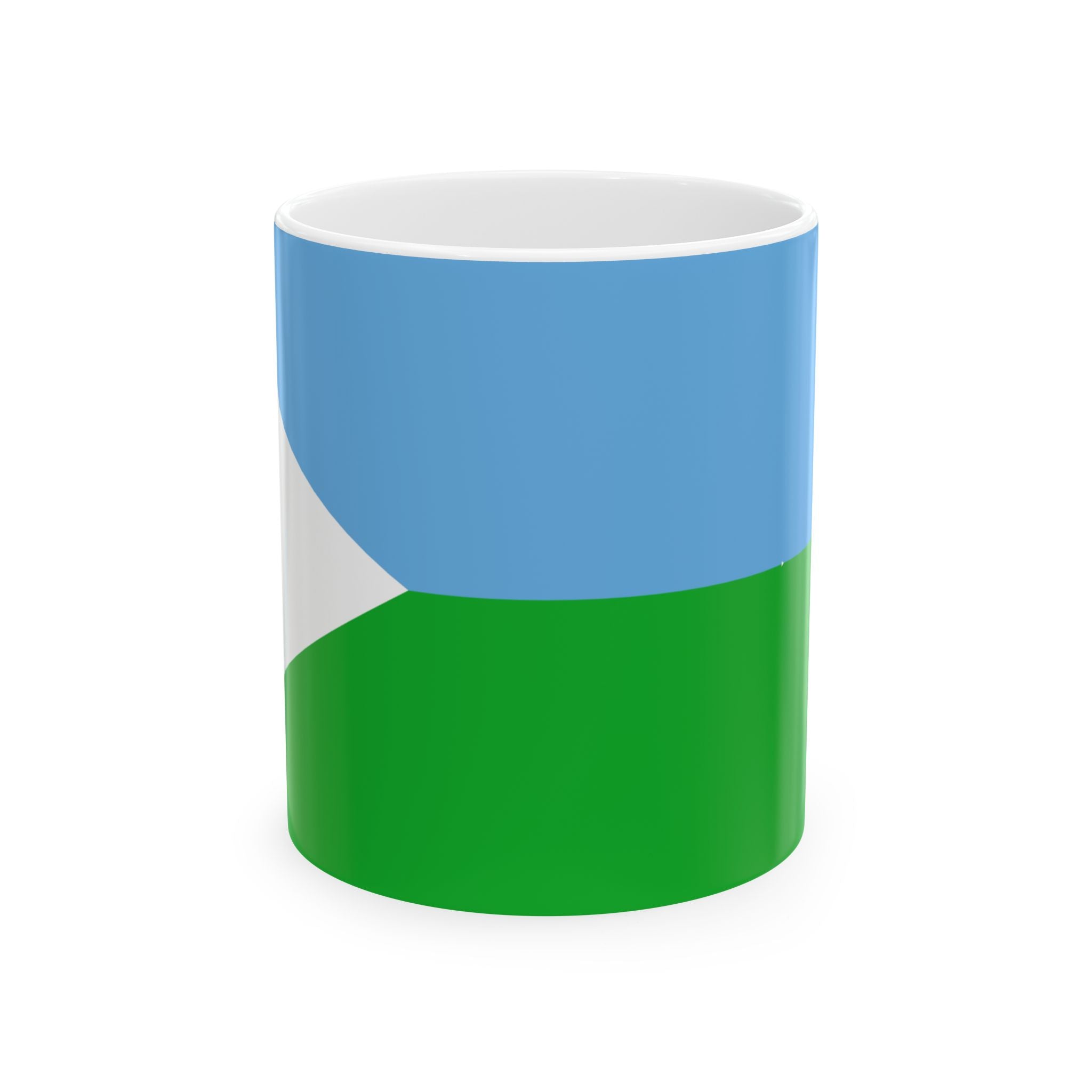 Djibouti Flag Mug | Patriotic Coffee Cup | Gift for Expats, Djibouti Heritage & Travelers