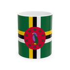 Dominica Flag Mug | Patriotic Coffee Cup | Gift for Expats, Dominica Heritage & Travelers
