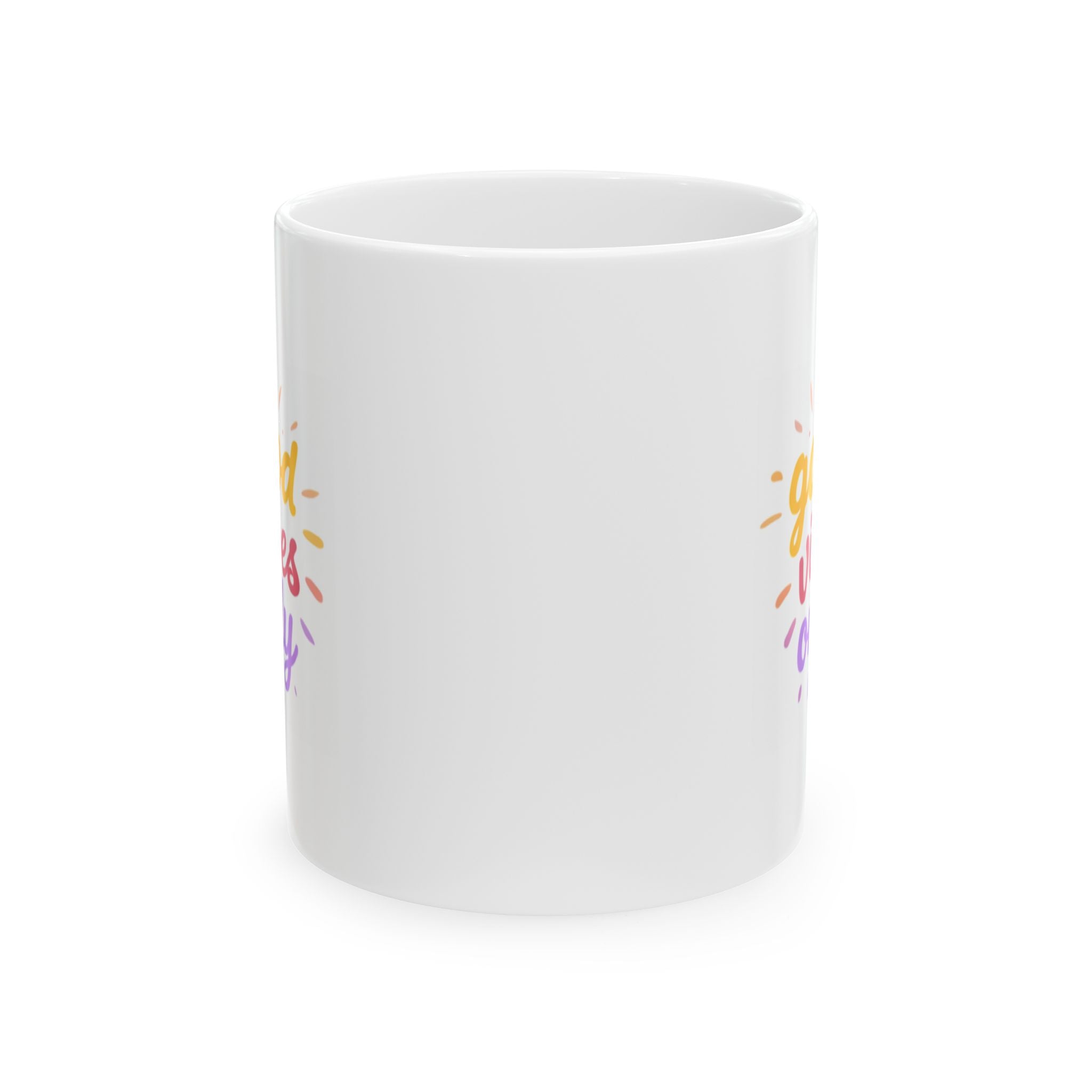 good vibes only Summer Mug | Cute Coffee Mug | Beach Coffee Cup | Iced Coffee Mug | Summer Gift | Ceramic Mug