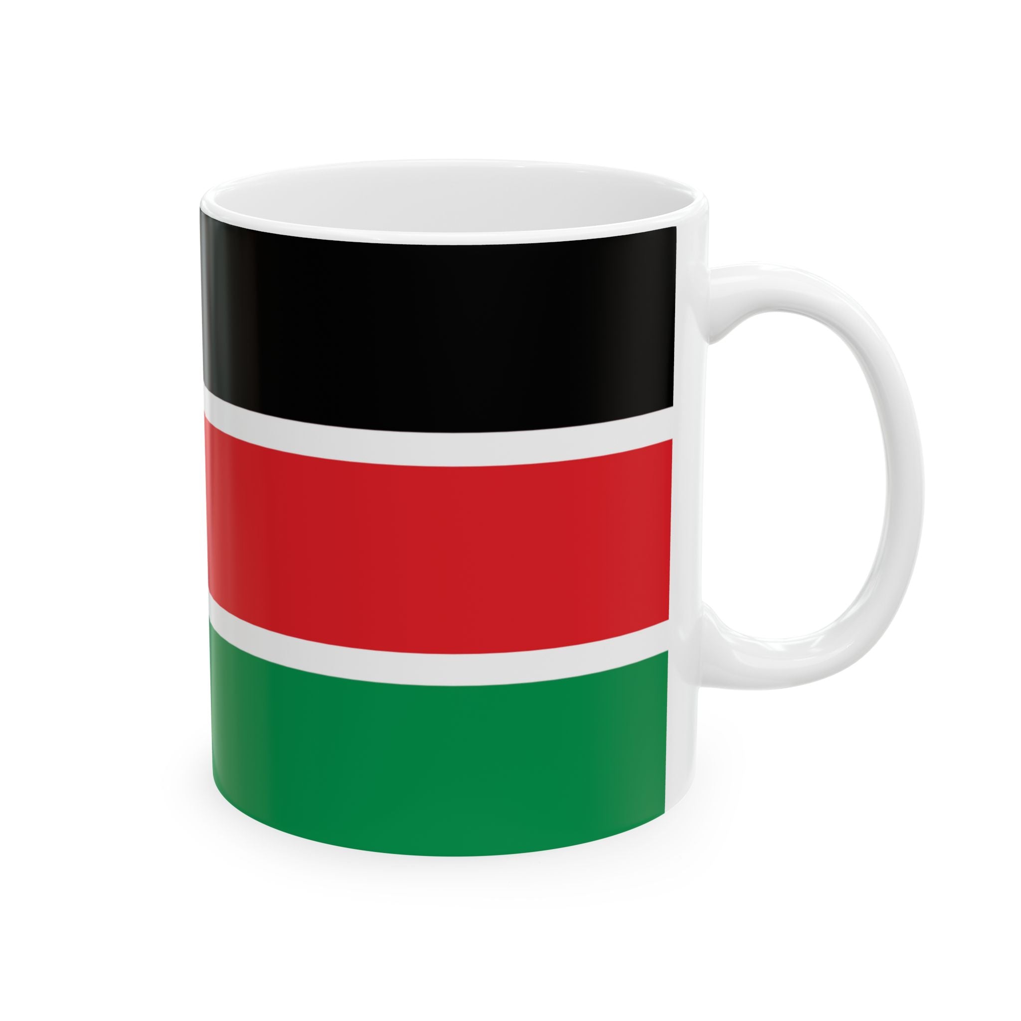 South Sudan Flag Mug | Patriotic Coffee Cup | Gift for Expats, South Sudan Heritage & Travelers