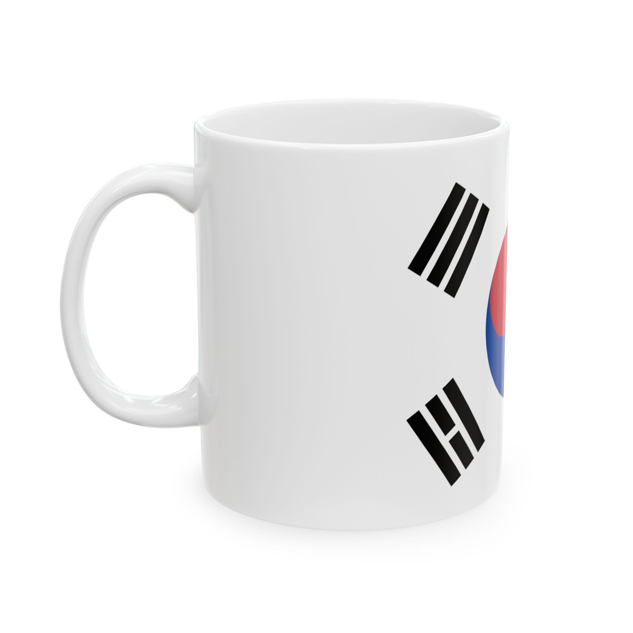 South Korea Flag Mug | Patriotic Coffee Cup | Gift for Expats, South Korea Heritage & Travelers